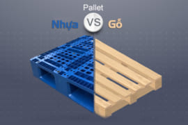 5 Lý do để chọn Pallet nhựa hơn Pallet gỗ