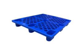 Pallet nhựa mới DPL 12 cốc xanh HDPE 2