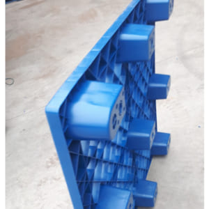 Pallet nhựa mới DPL 12 cốc xanh HDPE 2